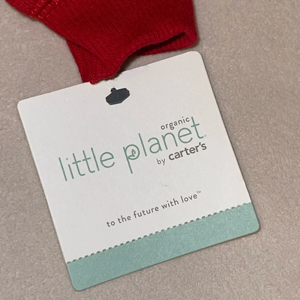 Carters cozy red